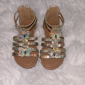 Girls sandles size 8 used once in great condition